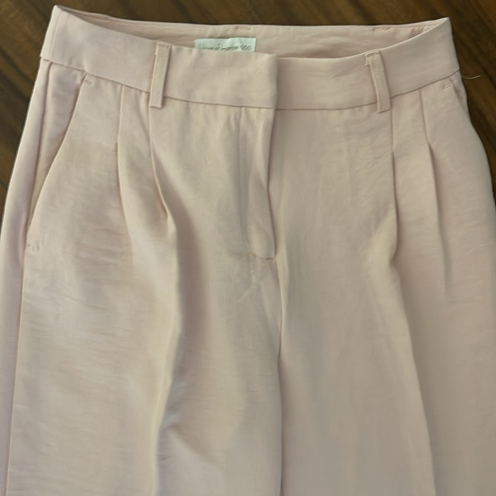 New House of Harlow 1960 Pink Wide-Leg Pants - Picture 5 of 16